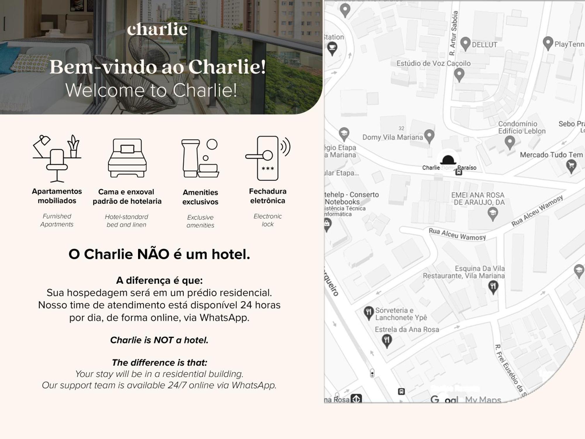 Charlie Domy Paraiso Σάο Πάολο Εξωτερικό φωτογραφία